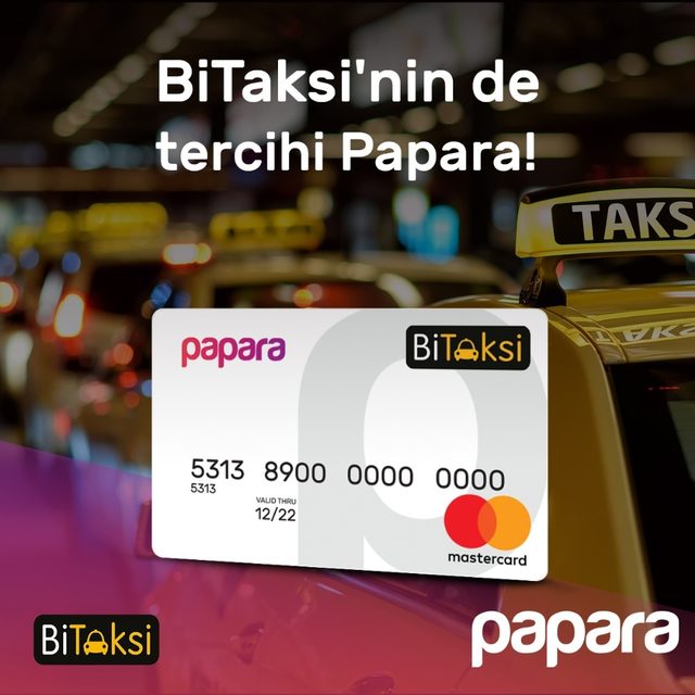 Bitaksi. Карта Папара. Bitaxi