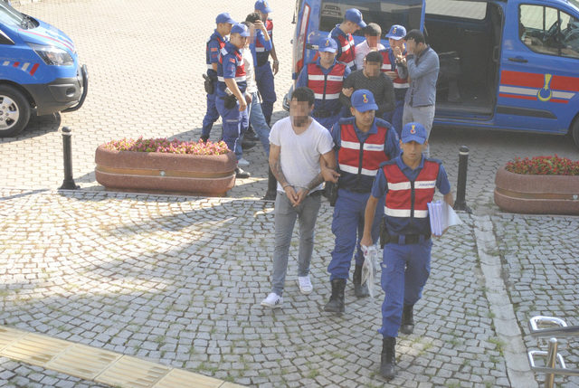 Hırsızlık çetesi güvenlik kameralarından yakalandı