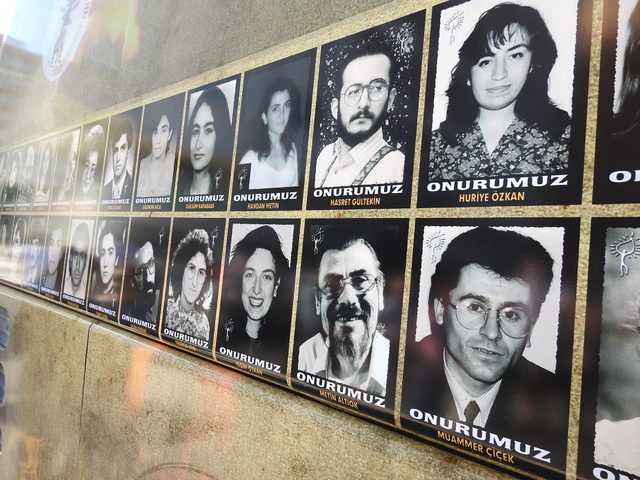 Çorum olaylarında ölen 57 kişi anıldı