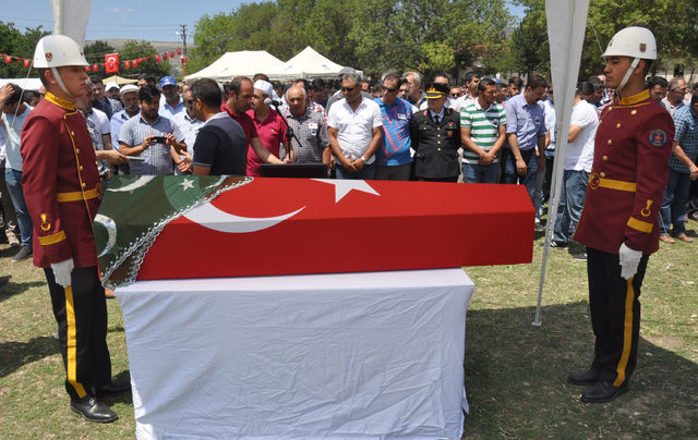 Astsubay Bol, memleketi Ankara'da son yolculuğuna uğurlandı