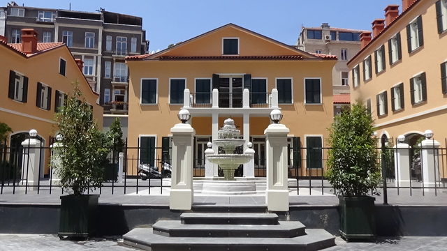 Restorasyonu tamamlanan Narmanlı Han havadan fotoğraflandı