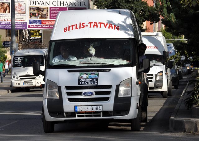 Bitlisli minibüsçülerden çocuk istismarına tepki