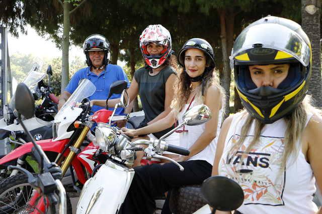 Motosikletleriyle Toroslar'da 40 kilometre sürüş yaptılar