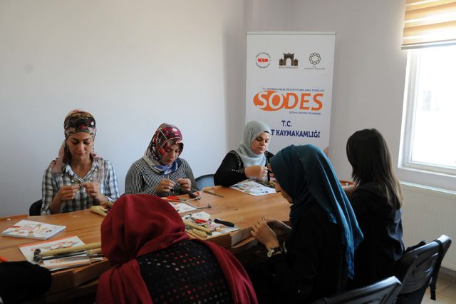 Telkari ve taş işleme sanatı, Midyatlı kadınların elinde hayat bulacak