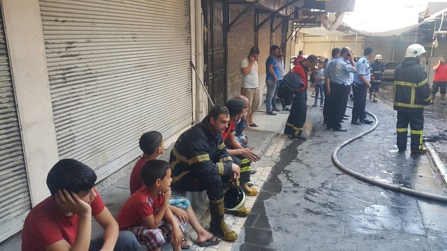 Sönmemiş sigara izmariti yangın çıkardı