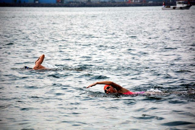 Zonguldak'ta 'Uluslararası Açık Su Yüzme Yarışması'