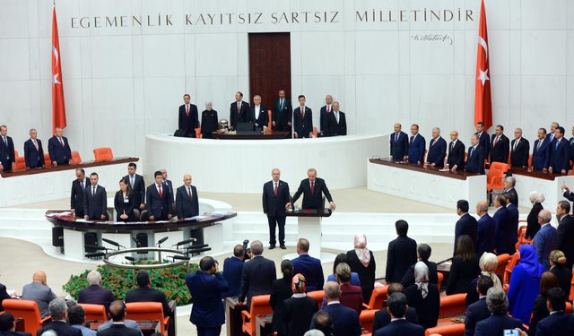 Cumhurbaşkanı Erdoğan'ın yeminiyle yeni sistem başladı