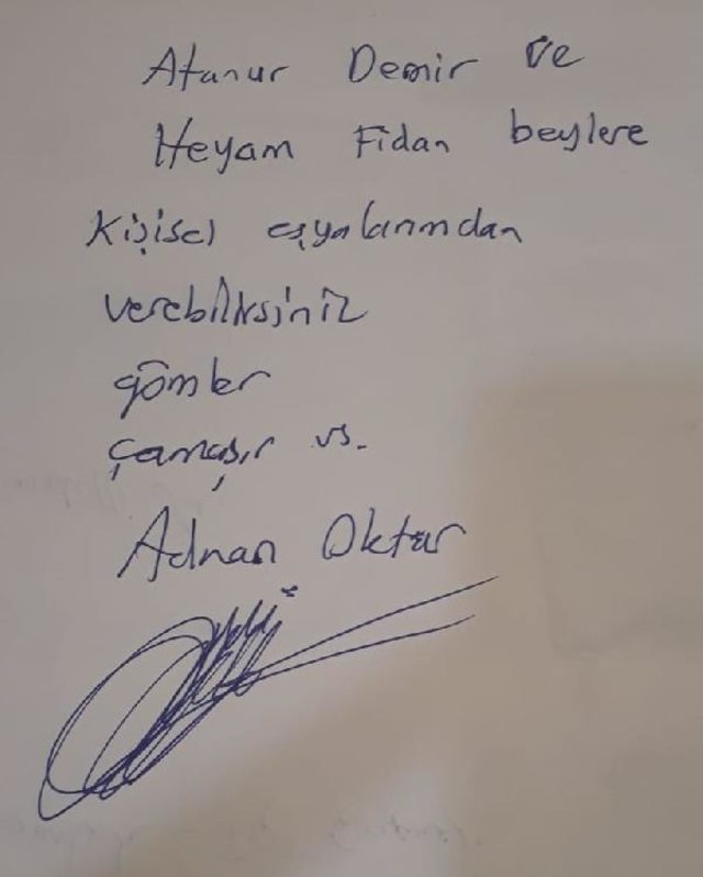 adnan oktar not