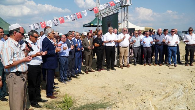 Edirne'de, 1000 sokak hayvanı için yapılacak bakımevinin temeli atıldı