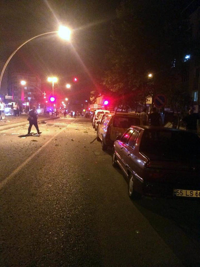 Samsun'da lokantada doğalgaz patlaması