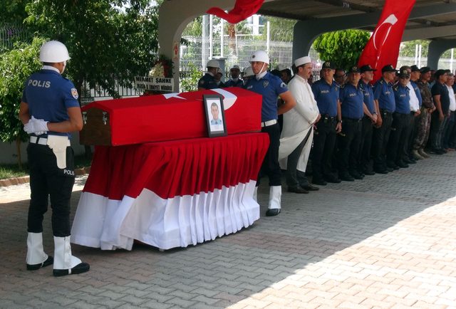 Boğulan polis memurunun cenazesi Ankara'ya uğurlandı