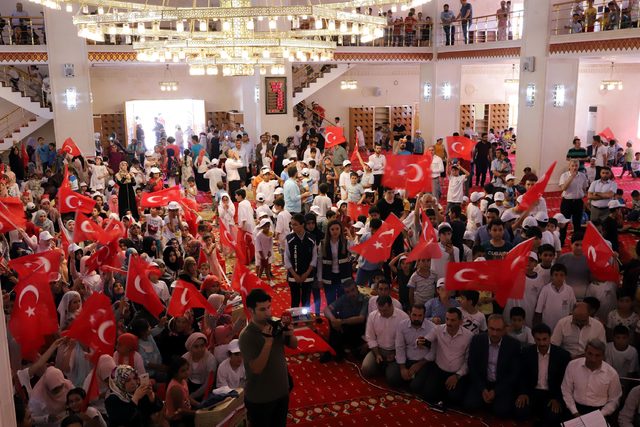 Mardin'de, 15 Temmuz şehitleri için anma etkinliği