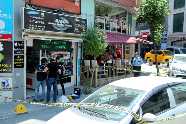 Şişli'de silahlı saldırı : 1 yaralı