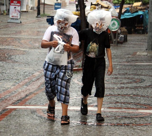 Edirne'de sağanak ve şiddetli rüzgar