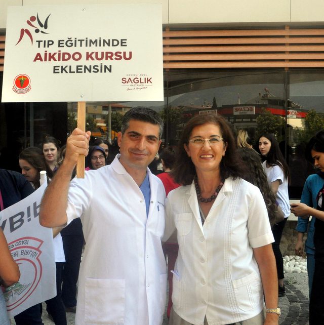 Doktorlar şiddete karşı aikido öğrenecek