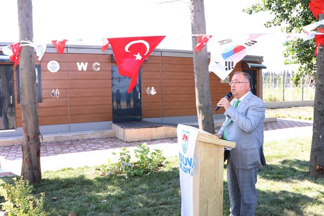 Yalova’da 193 bin TL'lik tuvalet törenle açıldı
