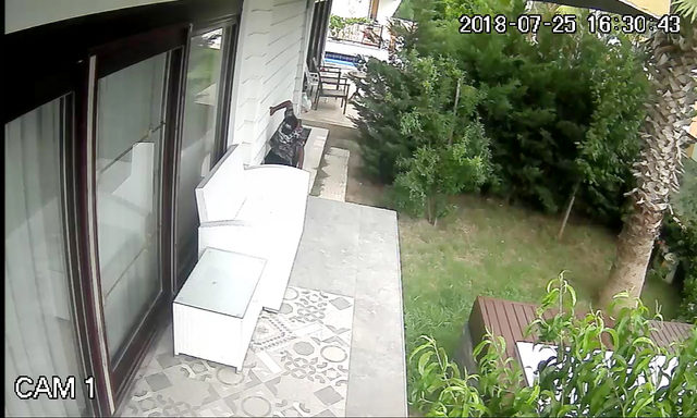 Hırsızlık şüphelisi, tatil çadırında yakalandı