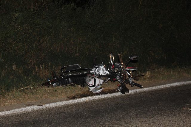 Otomobil ile motosiklet çarpıştı: 1 ölü