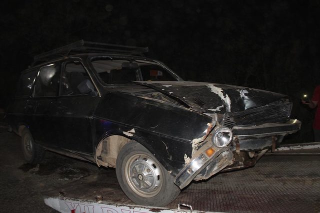 Otomobil ile motosiklet çarpıştı: 1 ölü