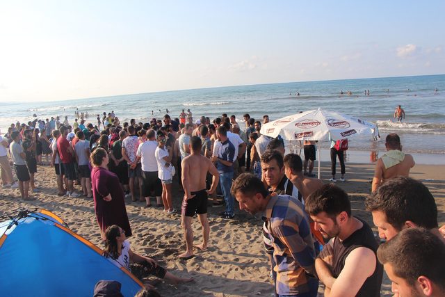 Samsun'da denize giren genç boğuldu