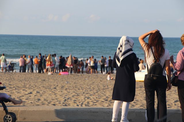 Samsun'da denize giren genç boğuldu