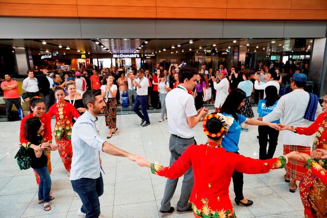 İSG, Malezyalı Melaka'nın dans gösterisine ev sahipliği yaptı