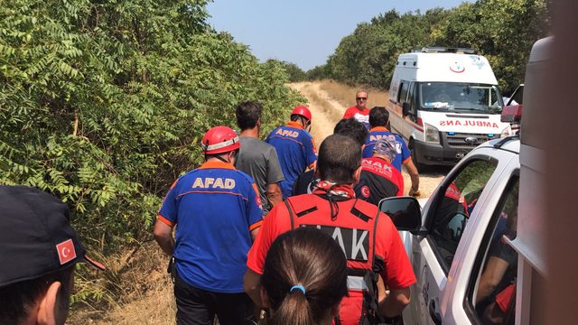 Yamaş parüşütü sert iniş yaptı, yaralanan genç kız kurtarıldı