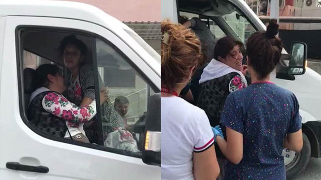 İnanılmaz olay! Hastane önünde araçta doğum yaptı