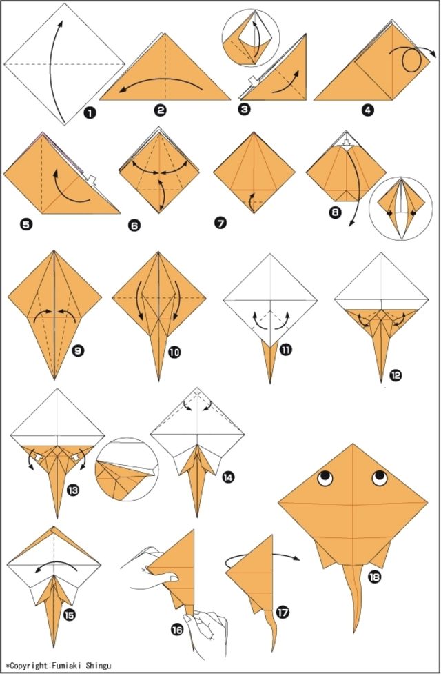 Çocuğunuzun yaratıcılığını geliştirecek 20 basit origami yapımı